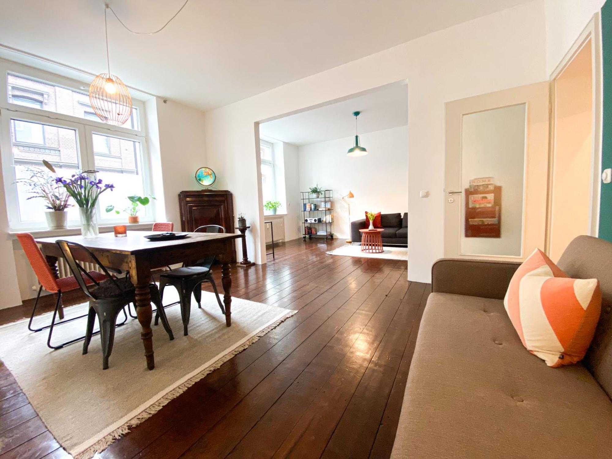 Apartments "Am Rheinorange", Netflix & Prime Duisburg Buitenkant foto