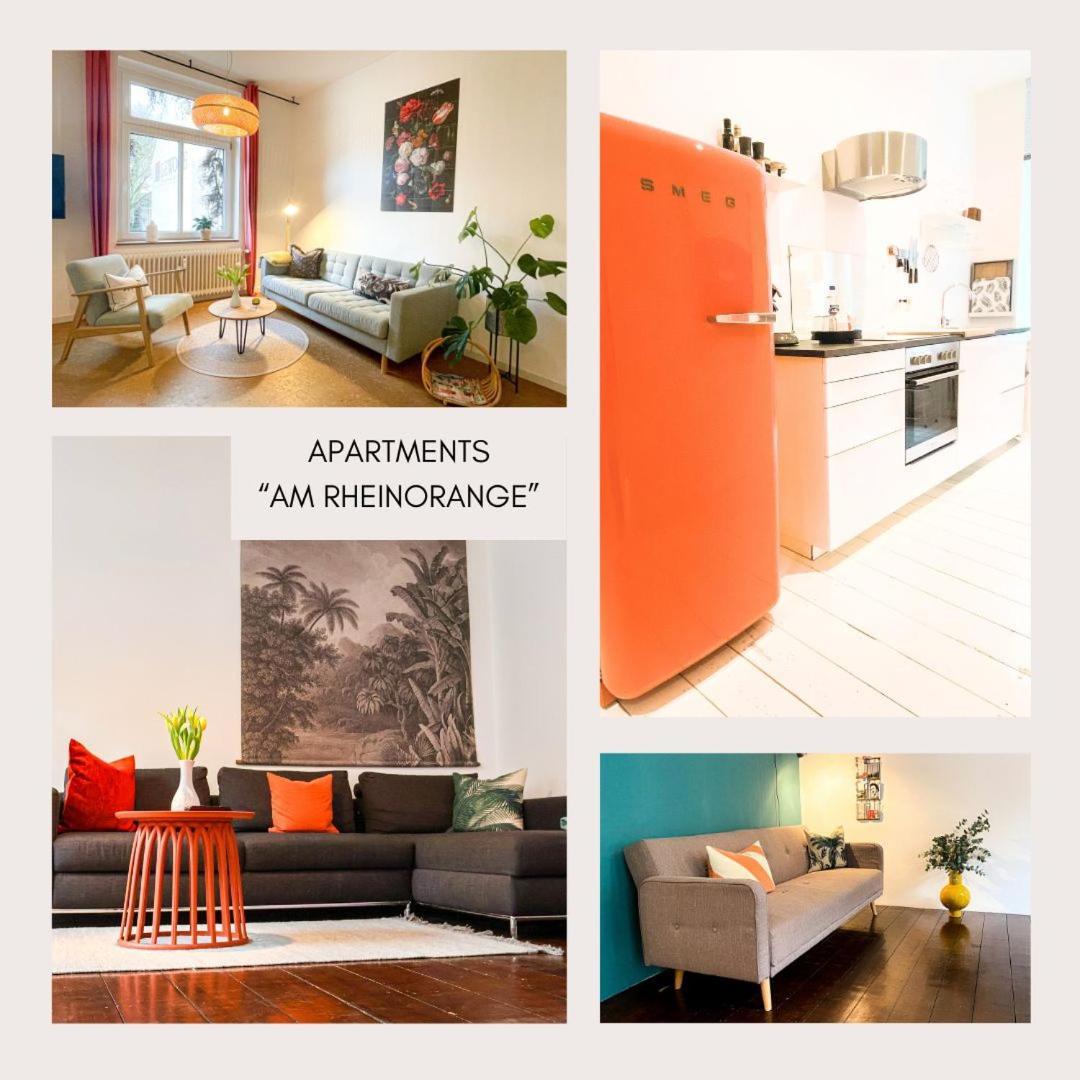 Apartments "Am Rheinorange", Netflix & Prime Duisburg Buitenkant foto